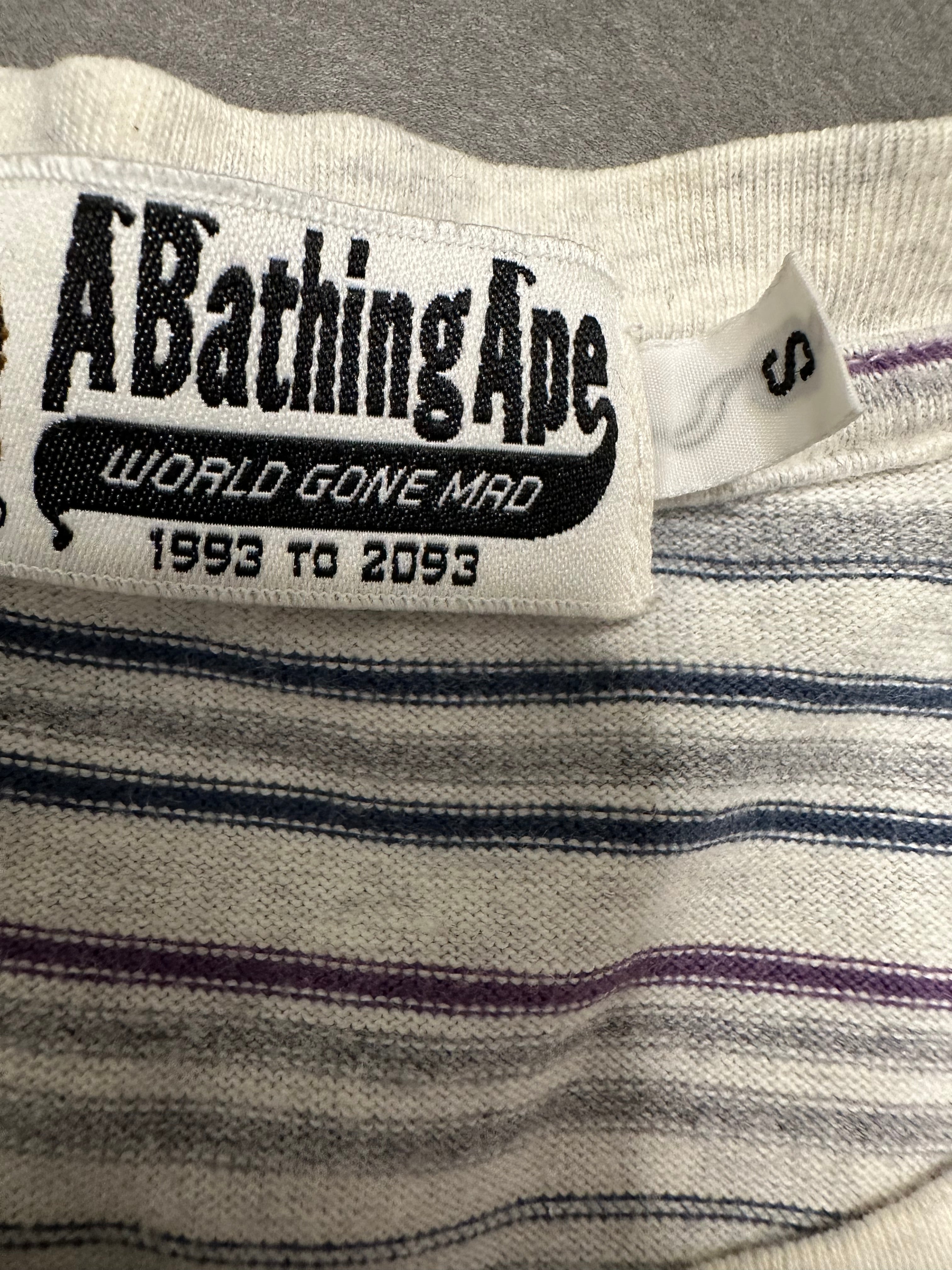 Striped Bape T-shirt - S