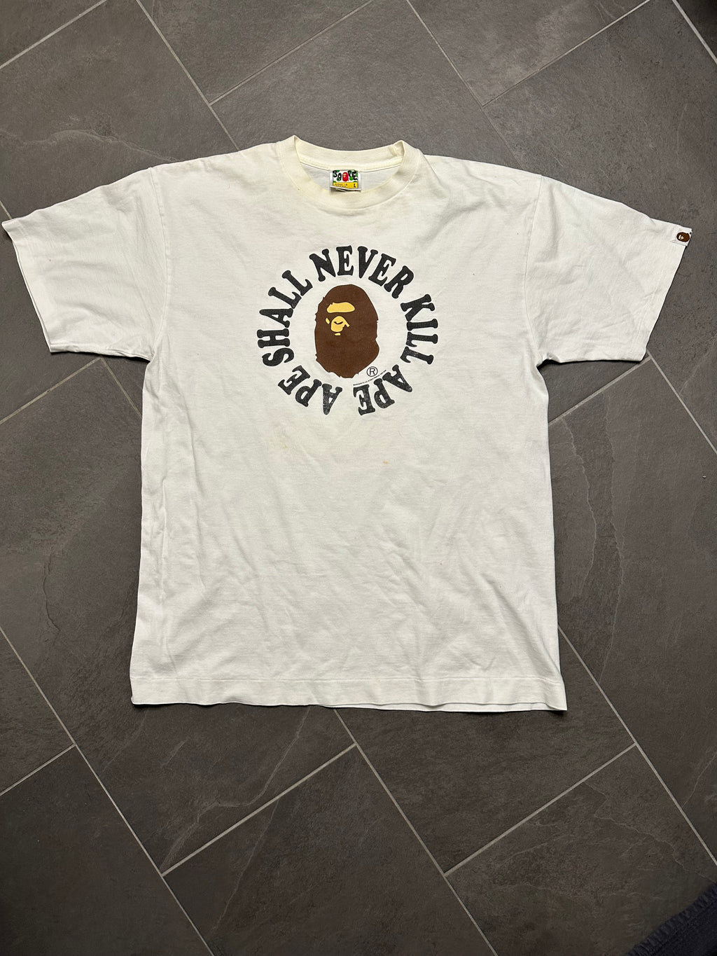 White Bape T-shirt - L